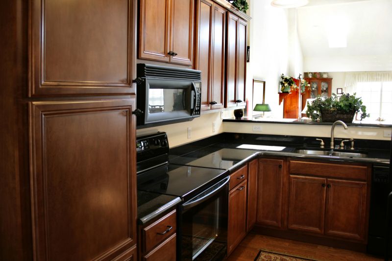 Cherry Cabinet Refacing in Indianapolis, IN