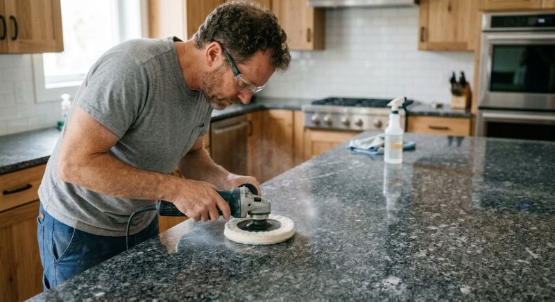 Countertop Polishing in Roseville, CA