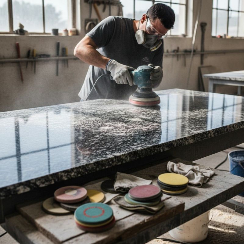 Countertop Polishing in Roseville, CA