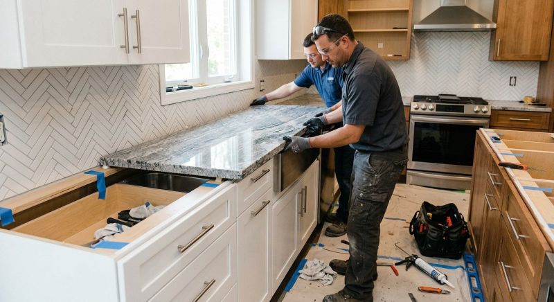 Granite Installation in Sonoma County, CA