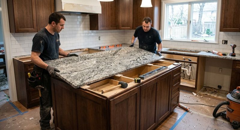 Granite Installation in Napa, CA