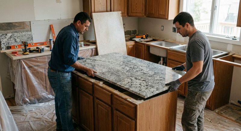 Kitchen Countertop Installation in Napa, CA