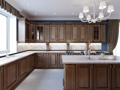 Kitchen Island Installation in Bloomington, IN